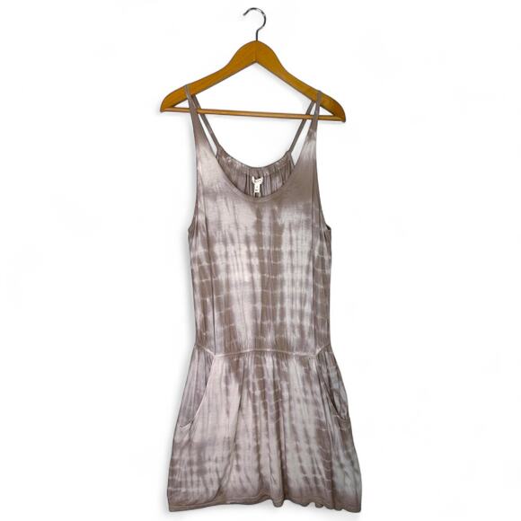 Joie Dresses & Skirts - SOFT Joie Women's Katsina Tie Dye Dress Size S Antique White Ash Grey 5818-31812